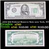 1934 $50 Federal Reserve Note new York, NY Grades xf