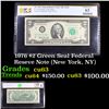 PCGS 1976 $2 Green Seal Federal Reseve Note (New York, NY) Graded cu63 By PCGS