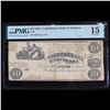 Image 2 : Rare September 2nd 1861 $10 T-28 Confederate States of America CSA Richmond Graded f15 By PMG