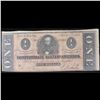 Image 2 : February 17th 1864 $1 T-71 Confederate States of America CSA Richmond, Virginia Clement C. Clay Grad