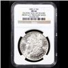 Image 2 : NGC 1885-o Morgan Dollar $1 Graded ms66 BY NGC