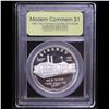 Image 2 : Proof 2006-S San Francisco Old Mint Modern Commem Dollar $1 Graded GEM++ Proof Deep Cameo By USCG