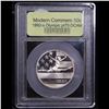 Image 2 : Proof 1992-s Olympic Modern Commem Half Dollar 50c Graded GEM++ Proof Deep Cameo By USCG