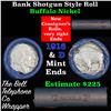 Image 1 : Buffalo Nickel Shotgun Roll in Old Bell Telephone Bank Wrapper 1916 & d Mint Ends