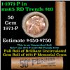 Image 1 : Shotgun Lincoln 1c roll, 1971-p 50 pcs Brandt Wrapper