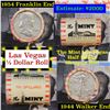 ***Auction Highlight*** Old Casino 50c Roll $10 Halves Las Vegas Casino The Mint 1944 Walker & 1954 