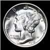 Image 2 : ***Auction Highlight*** 1918-p Mercury Dime 10c Graded ms66 FSB by SEGS (fc)