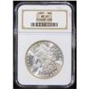Image 2 : NGC 1887-p Morgan Dollar $1 Graded ms65 by NGC