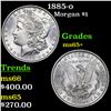 Image 1 : 1885-o Morgan Dollar $1 Grades GEM+ Unc