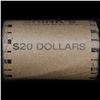 Image 5 : ***Auction Highlight***  AU/BU Slider Brinks Shotgun Morgan $1 Roll 1887 & P Ends Virtually UNC (fc)