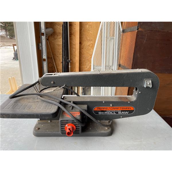 MOTORIZED SCROLL SAW