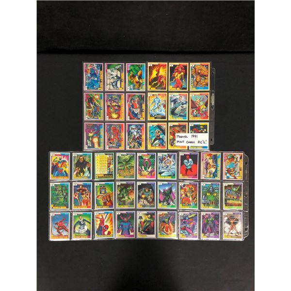 1991 MARVEL TRADING CARDS LOT