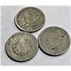 Image 2 : (3) 1910 US Liberty Head V Nickels