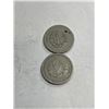 Image 2 : Lot of (2) Liberty Head V Nickels