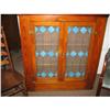 Image 1 : Pine Hanging Cupboard  Cabinetwith Stained #2366535