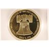 Image 1 : SYMBOLS OF FREEDOM LIBERTY BELL COIN CU, LAYERED