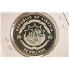 Image 2 : 2000 LIBERIA STONEWALL JACKSON SILVER PROOF $20