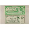 Image 1 : 2 PIECES OF CANADA POLITICAL CURRENCY 1 FUDDLE-