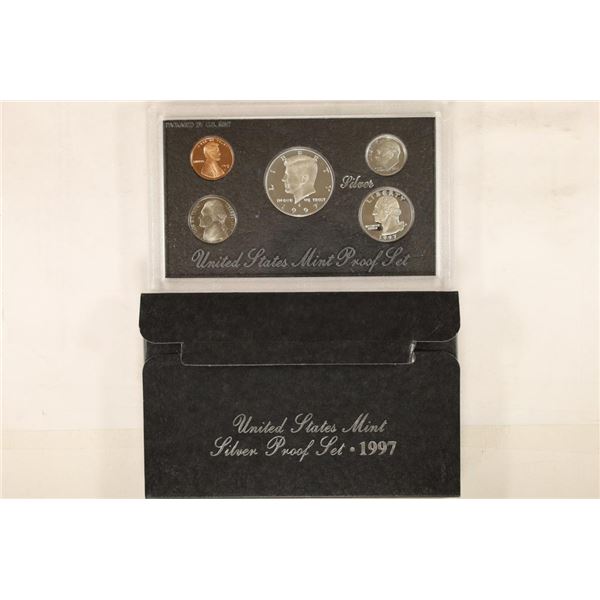 1997 US SILVER PROOF SET (WITH BOX)