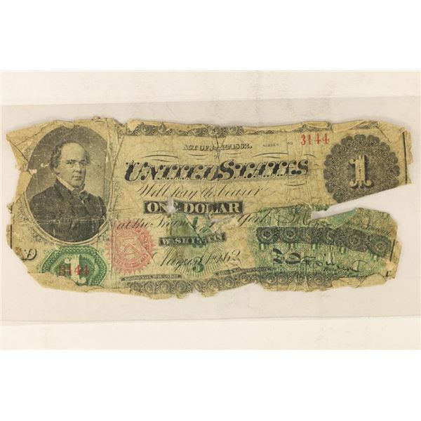 1862 US $1 LEGAL TENDER (AS SHOWN)