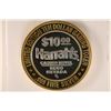 Image 2 : CASINO $10 SILVER TOKEN (UNC) HARRAH'S RENO NEVADA