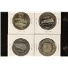 Image 2 : 4 ASSORTED CANADA TRADE DOLLARS 1975 CALGARY