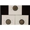 Image 2 : 1853, 1854 & 1857 SEATED LIBERTY DIMES