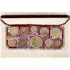 Image 2 : 1953 GREAT BRITAIN 10 COIN UNC SET