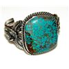 Image 2 : Massive Navajo Number 8 Turquoise Cuff Bracelet