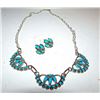 Image 1 : Zuni Sterling Silver Sleeping Beauty Mine Turquoise