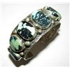 Image 1 : Navajo Adam Fierro Apache Variscite Sterling Cuff