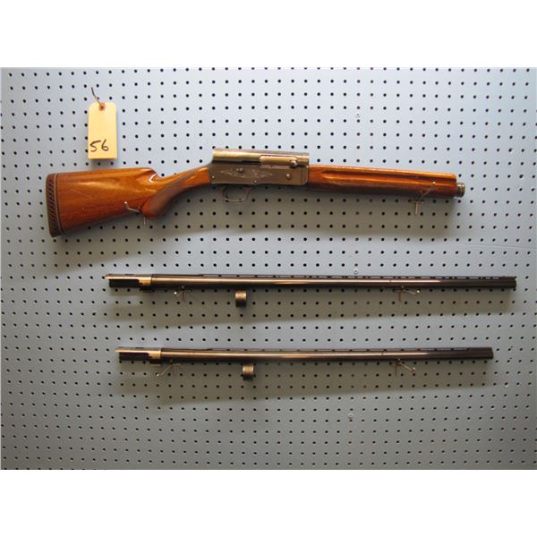 Browning; Model A5 - "Humpback" ; 12 ga; semi-auto; S/N 5M 91429; with 2 barrels - 30" full choke, v