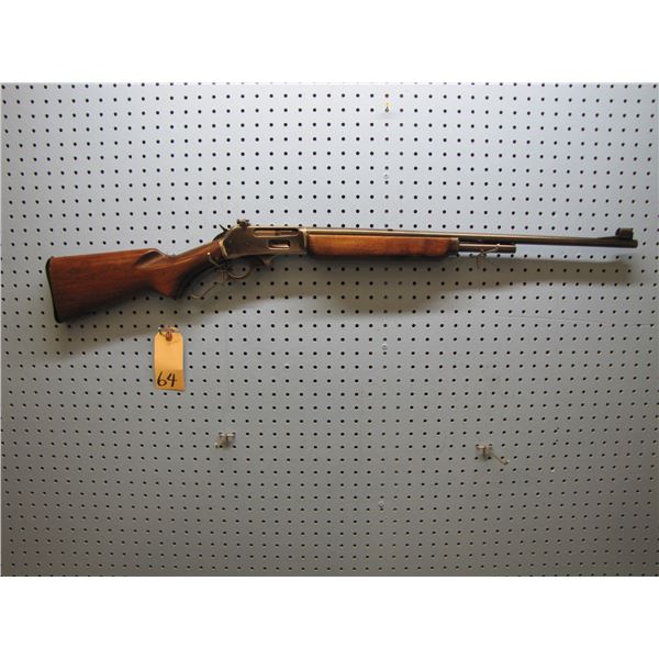 Marlin 336A 30-30 Win. 24" barrel 2/3 magazine. Factory front sight with hood, Lyman peep sight and