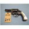 Image 22 : PROHIBITED:  Smith & Wesson Model 36 single/double action, 38 special, 5 shot revolver, 3" (76mm) ba