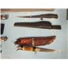 Image 10 : Box, knife, blades, parts,handles, cases, sword and dagger
