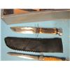 Image 14 : Box, knife, blades, parts,handles, cases, sword and dagger