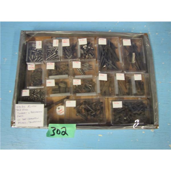 Box-293 pcs As new/old stock, flobert and precussion parts (Ex Fort Edmonton Stores Collection)