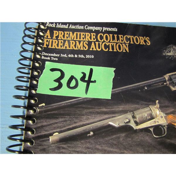 (2) Rock Island Auction Firearms Sales Catalogues, Premier Items