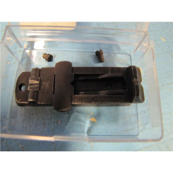 Original backsight for 1884 MRIV Martini Henry Rifle with screws-Excellent condition