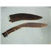 Image 1 : Large original "Gurka" knife & Scabbard. 13" blade-not a tourist item-Good condition