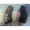 Image 1 : Original Pair Bakelite small frame Iver Johnson ( 22 or 32 cal) Pistol grips-Owls head emblem-Excell