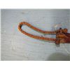 Image 8 : Sahara desert region dagger and Scabbard blade tip on handle braided hanger Sahara Desert region day
