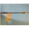 Image 2 : African light hunting \ throwing spear five in spear Point 13 in shaft 55 in Long