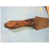 Image 2 : African primitive tribal dagger with carved wood Scabbard