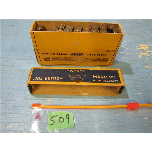 lot of 303 Live ammunition