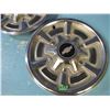 Image 3 : lot of two Chevy hubcaps