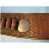 Image 8 : pair of hand tooled holsters and belt