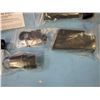 Image 8 : assorted gun items, cable lock, drop tube adapter, etcetera