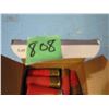 Image 6 : lot of four boxes of shotgun shells two are only partially full  - AS IS  - CONTENTS NOT CONFIRMED