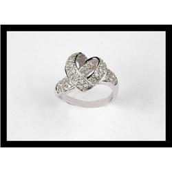 BEAUTIFUL  DIAMOND  YELLOW  GOLD RING #2365492